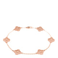 18K Rose Gold 6 Motifs Sweet Alhambra Bracelet
