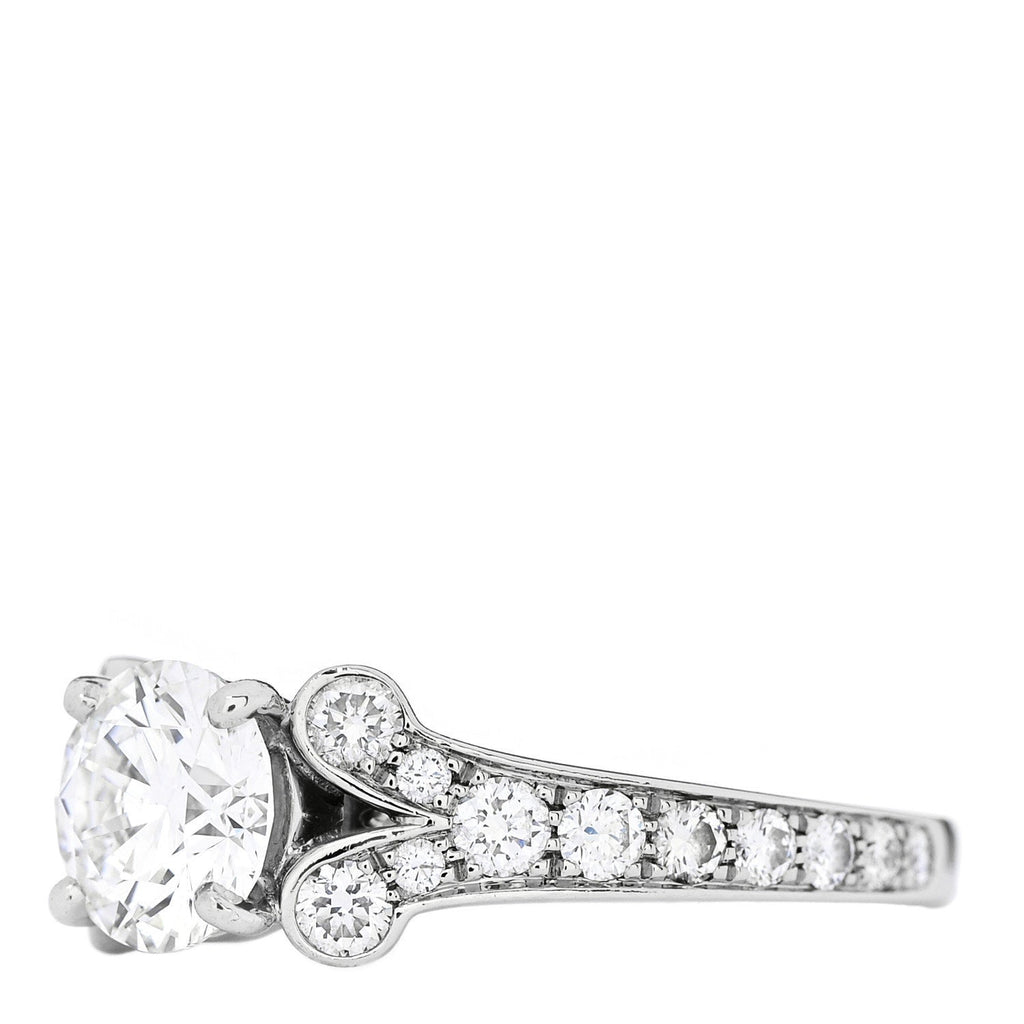 Platinum Diamond .91ct Destinee Engagement Ring 46 3.75