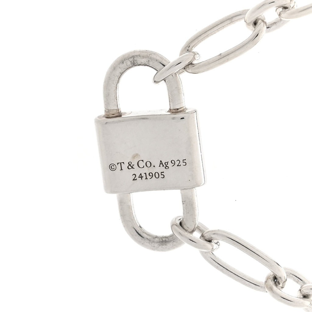 Sterling Silver 1837 Double Lock Necklace