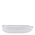 Sterling Silver Diamond 17mm Pure Form Smooth Bangle Bracelet