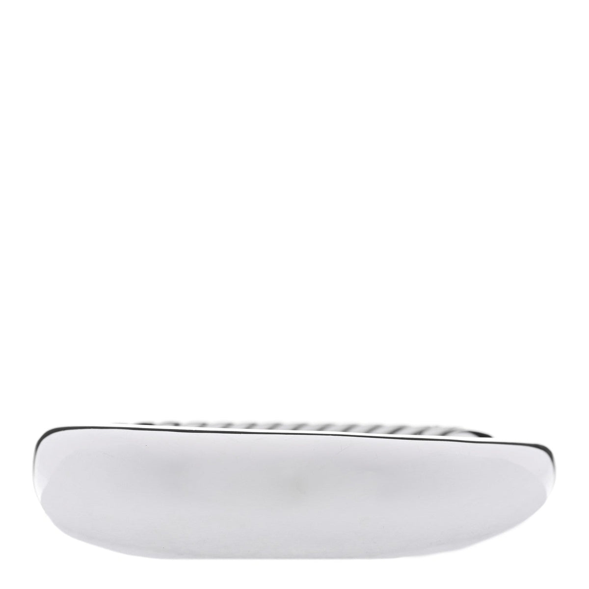 Sterling Silver Diamond 17mm Pure Form Smooth Bangle Bracelet