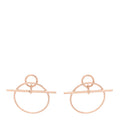 18K Rose Gold PM Loop Earrings