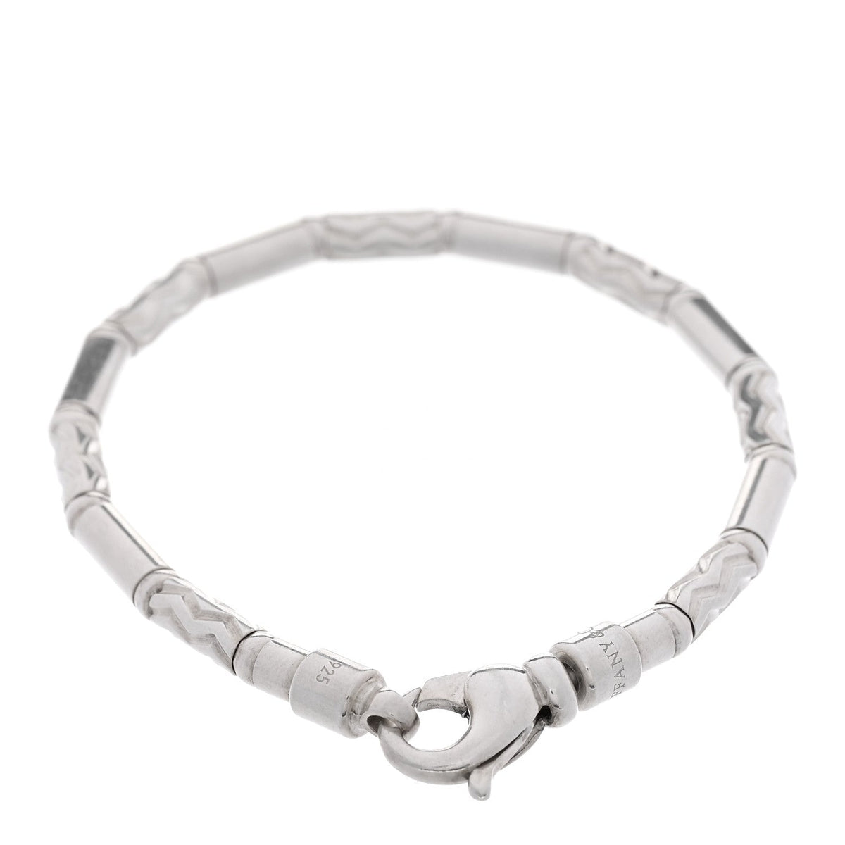 Sterling Silver Aztec Zig Zag Bracelet