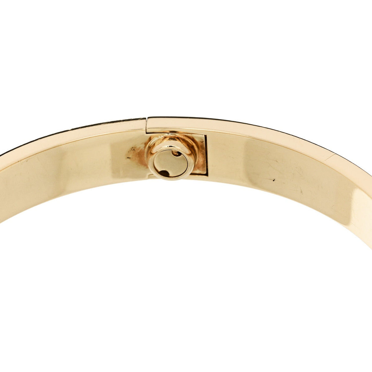 18K Yellow Gold LOVE Bracelet 17