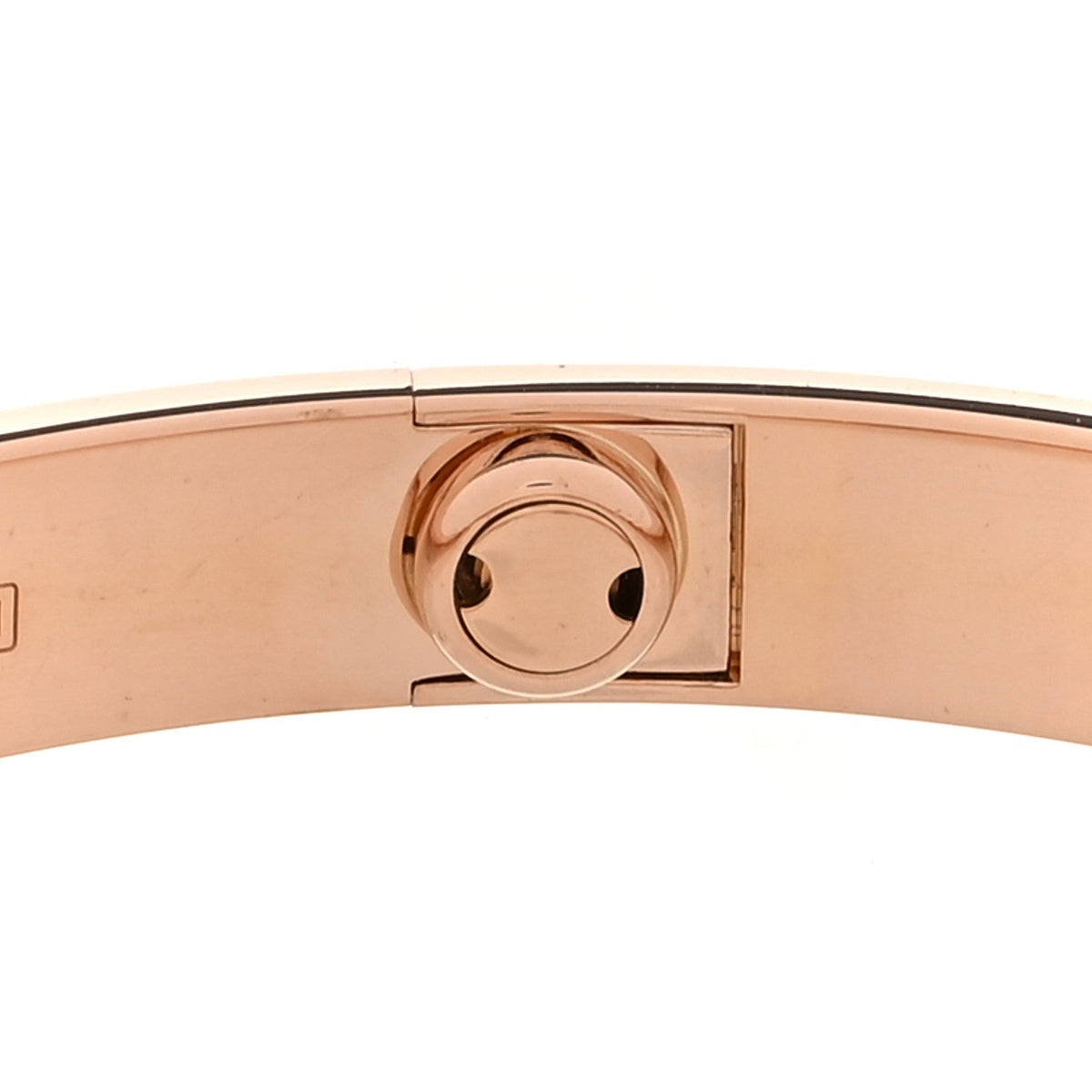 18K Pink Gold 4 Diamond LOVE Bracelet 17