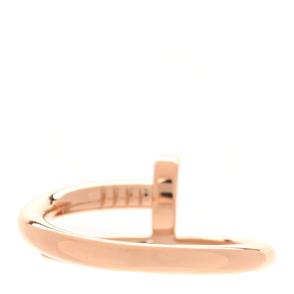 18K Pink Gold Juste Un Clou Ring 56 7.5
