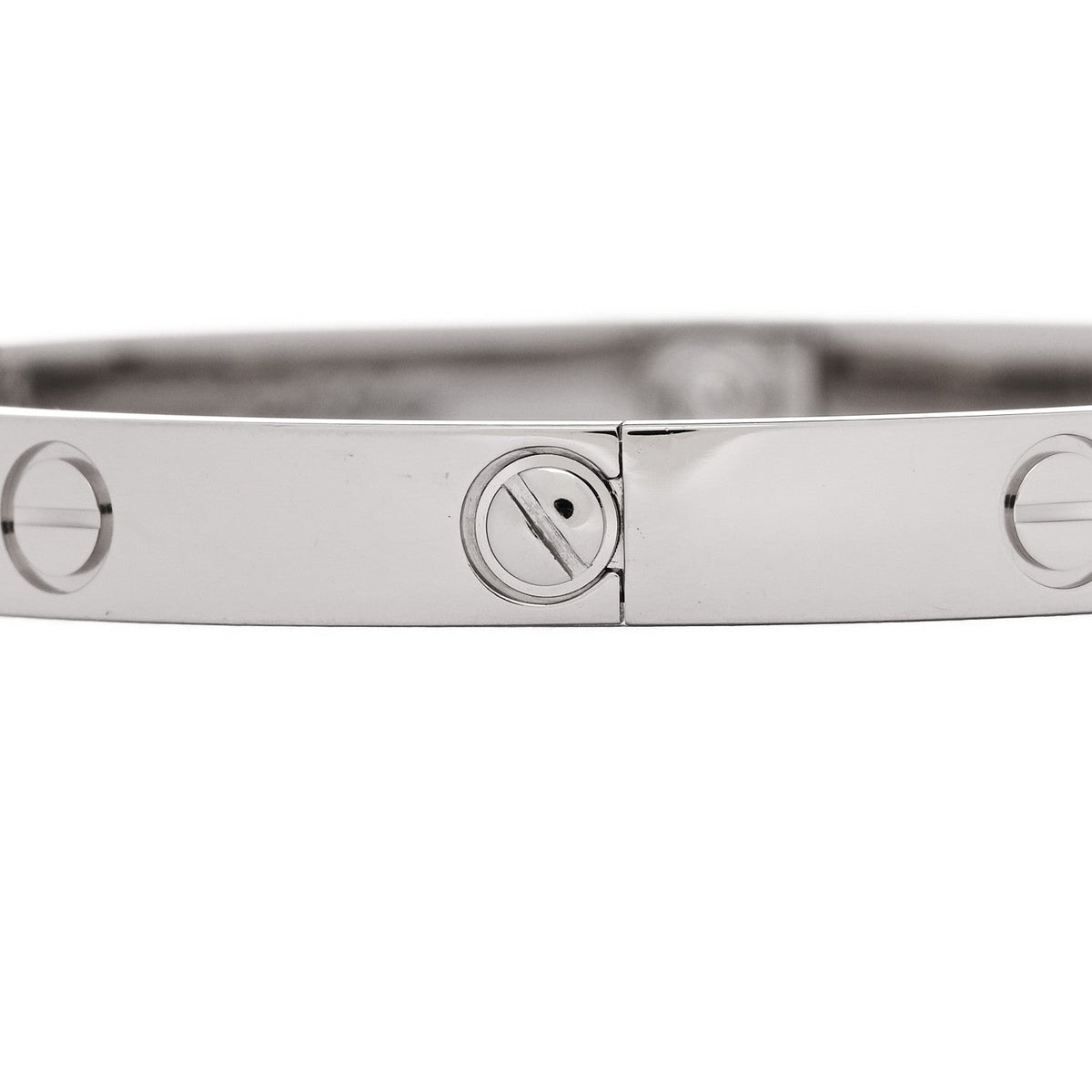 18K White Gold LOVE Bracelet 18