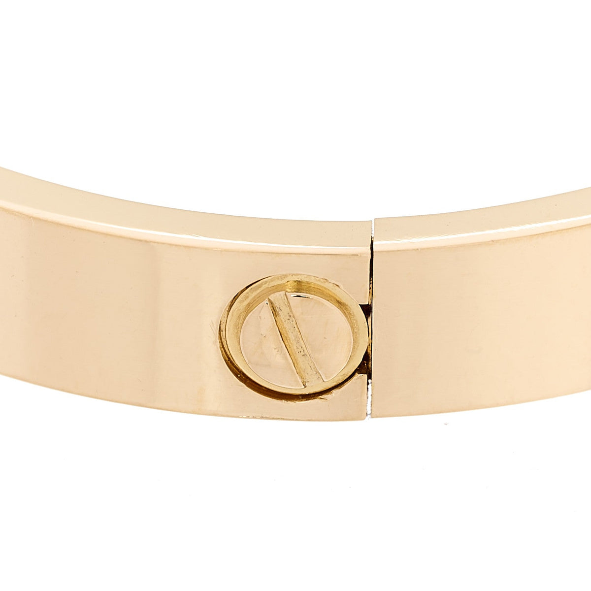18K Yellow Gold LOVE Bracelet 15