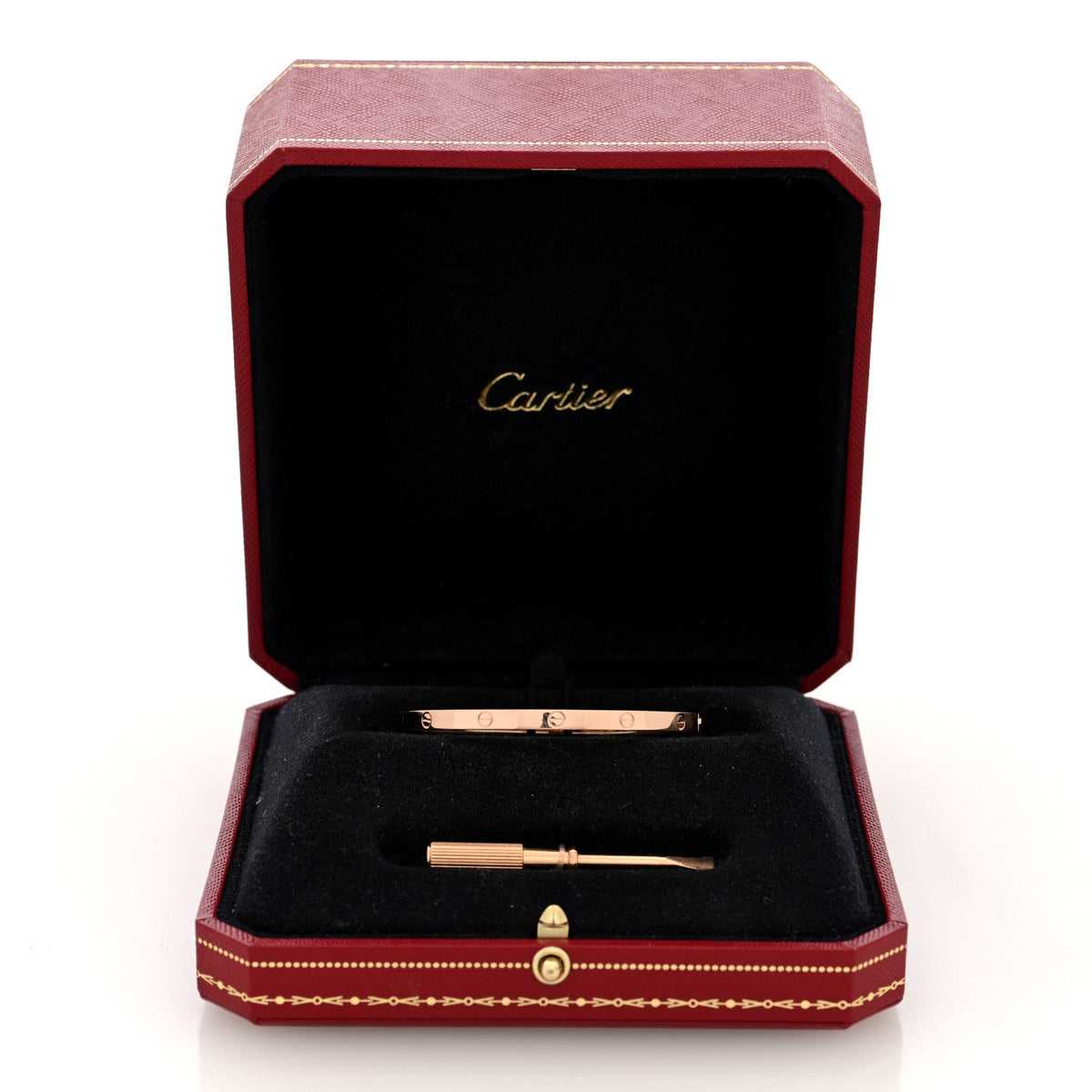 18K Pink Gold Small LOVE Bracelet 15