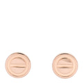 18K Pink Gold LOVE Earrings