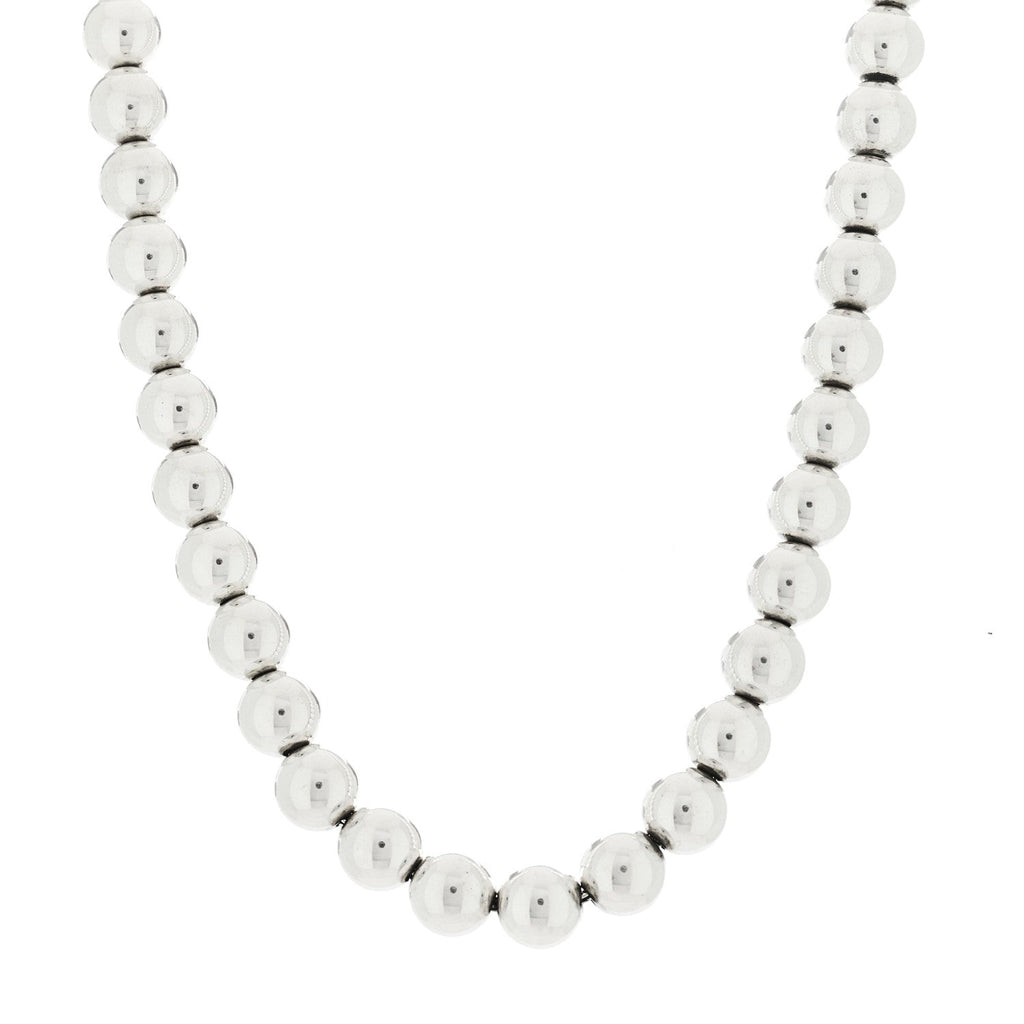 Sterling Silver 10mm Hardwear Ball Necklace