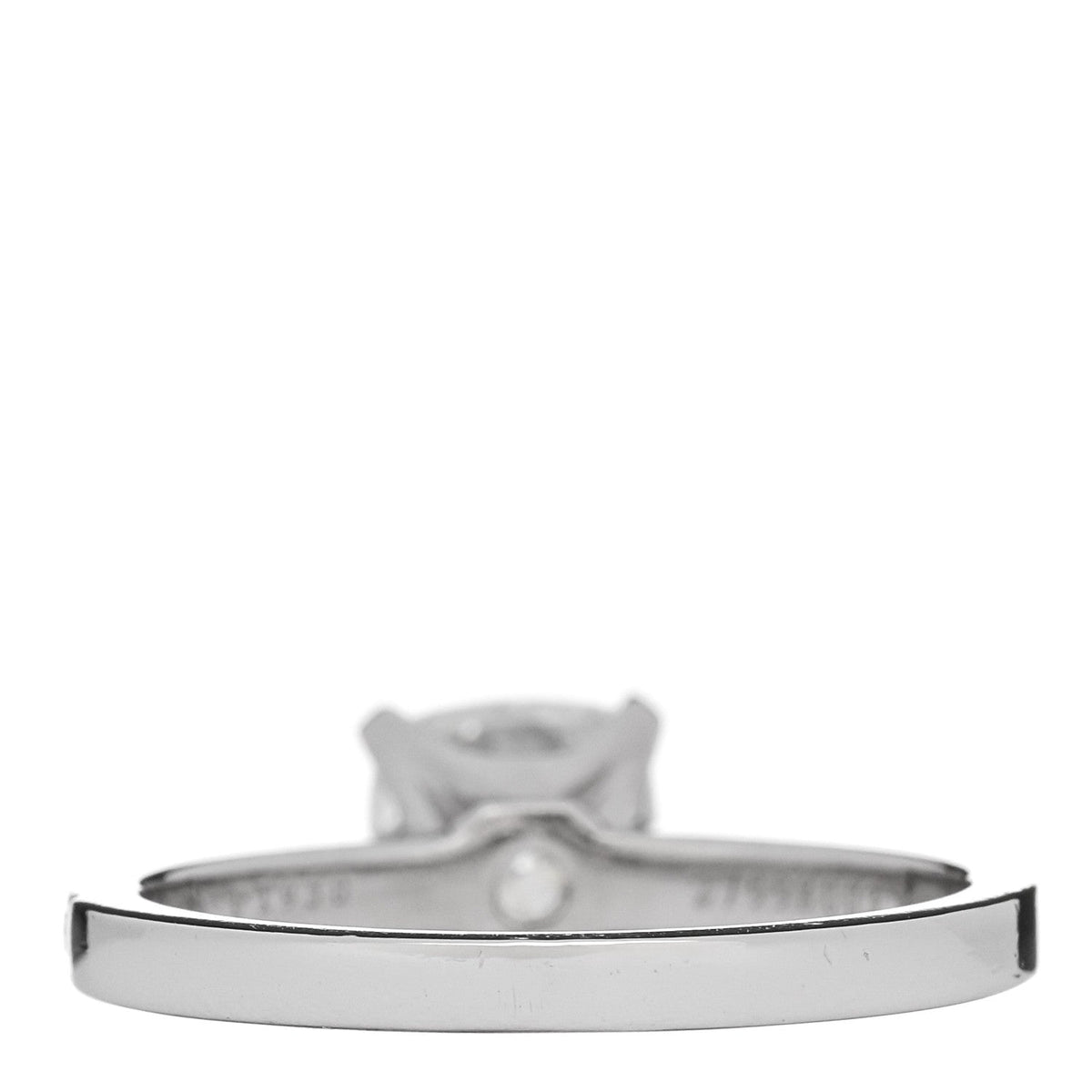 Platinum Diamond 1.11ct Novo Cushion Cut Engagement Ring 51 5.75