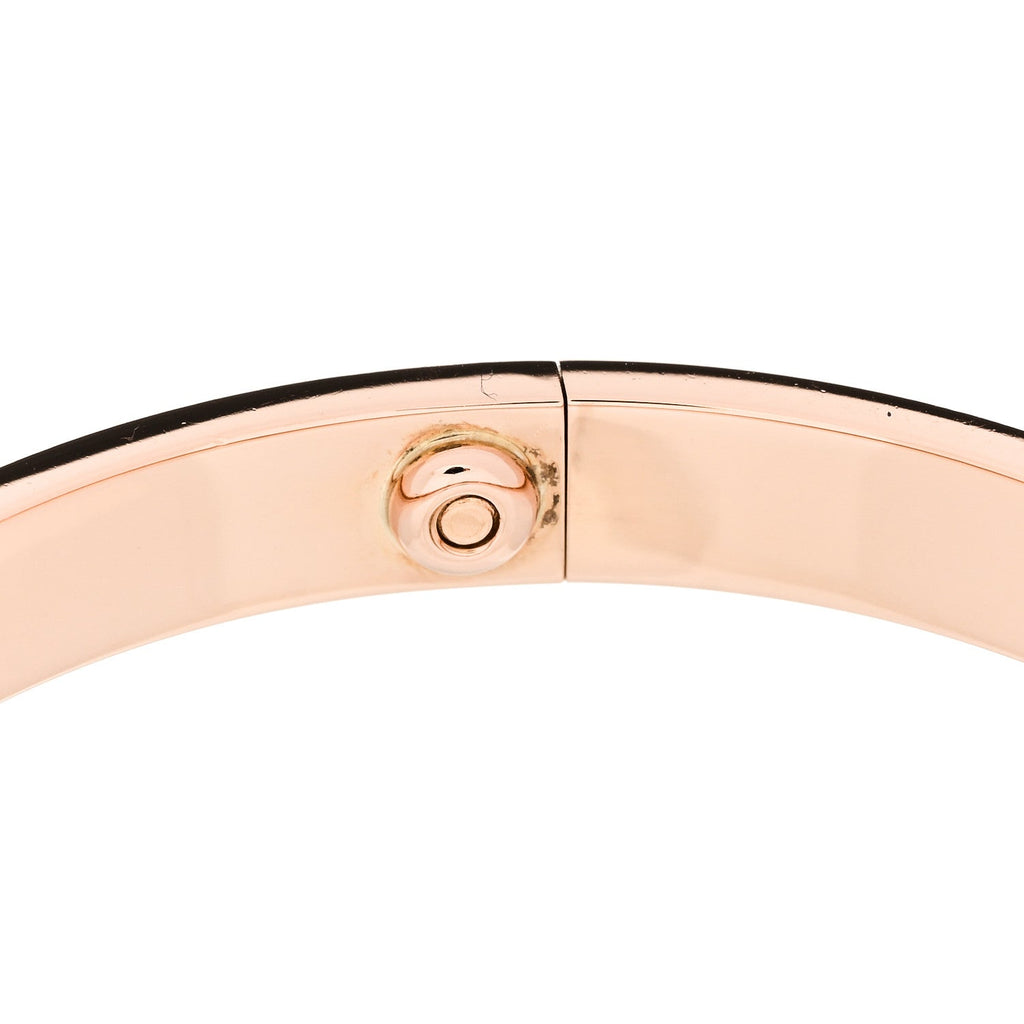 18K Pink Gold LOVE Bracelet 17
