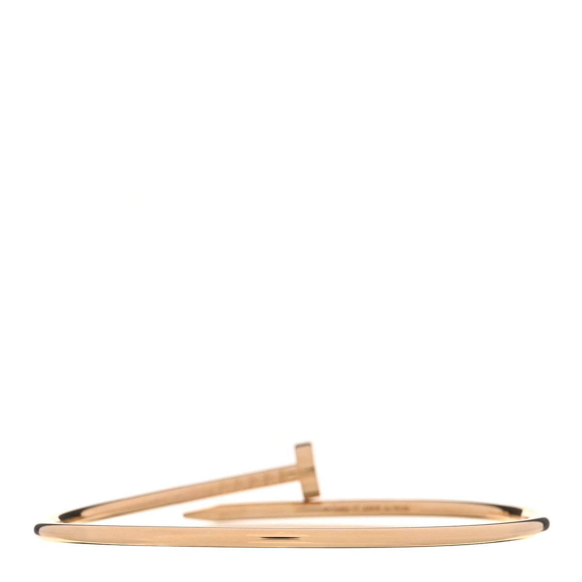 18K Yellow Gold Small Juste Un Clou Bracelet 17