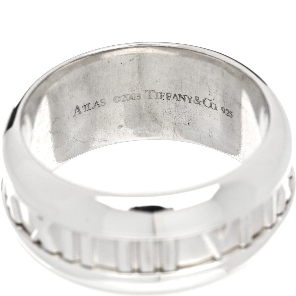 Sterling Silver Atlas Band Ring 57 8