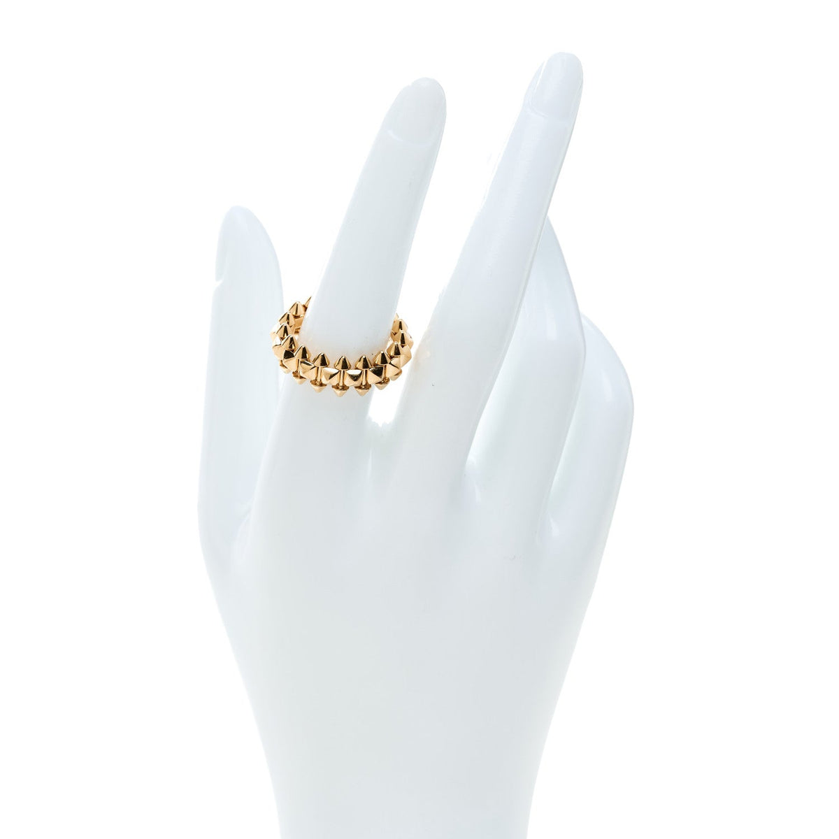 18K Pink Gold MM Clash De Cartier Ring 54 7