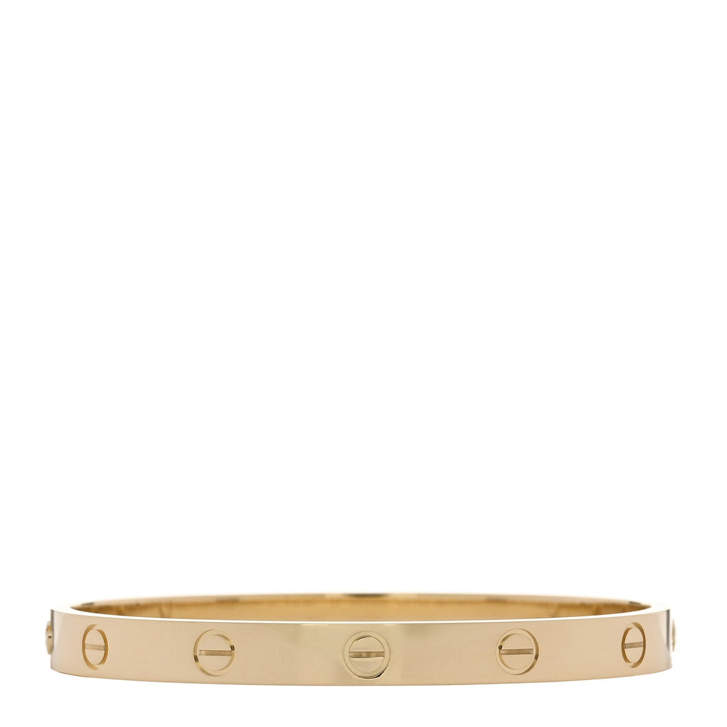 18K Yellow Gold LOVE Bracelet 17