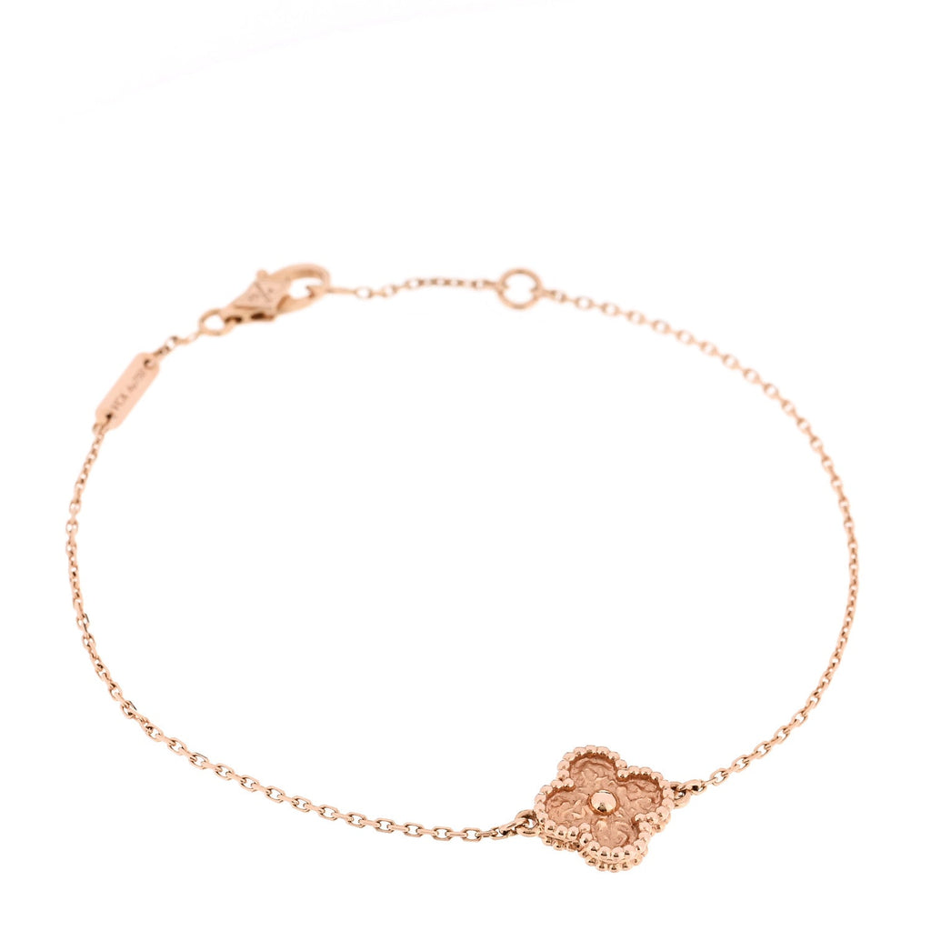 18K Rose Gold Sweet Alhambra Bracelet