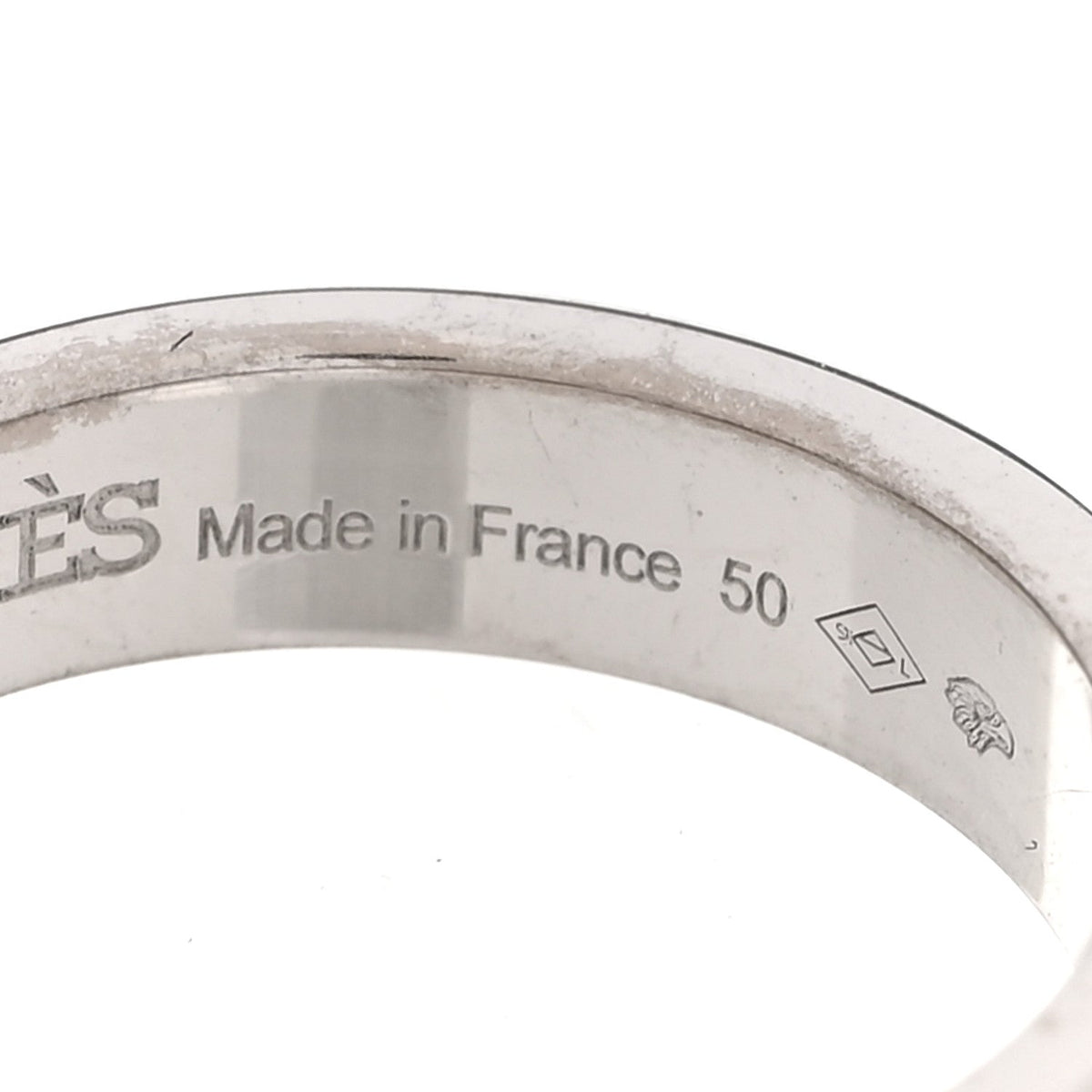 18K White Gold Diamond MM Kelly Clochette Ring 50 5.25