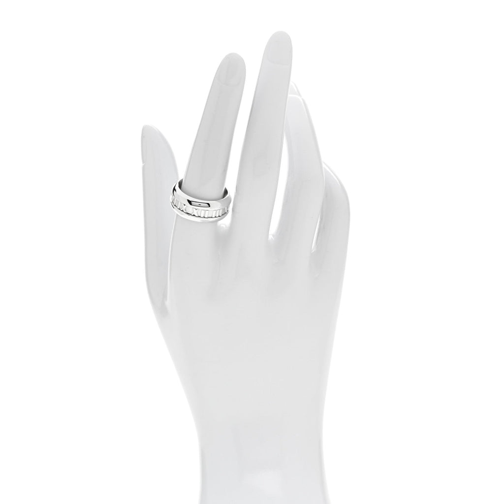 Sterling Silver Atlas Band Ring 57 8