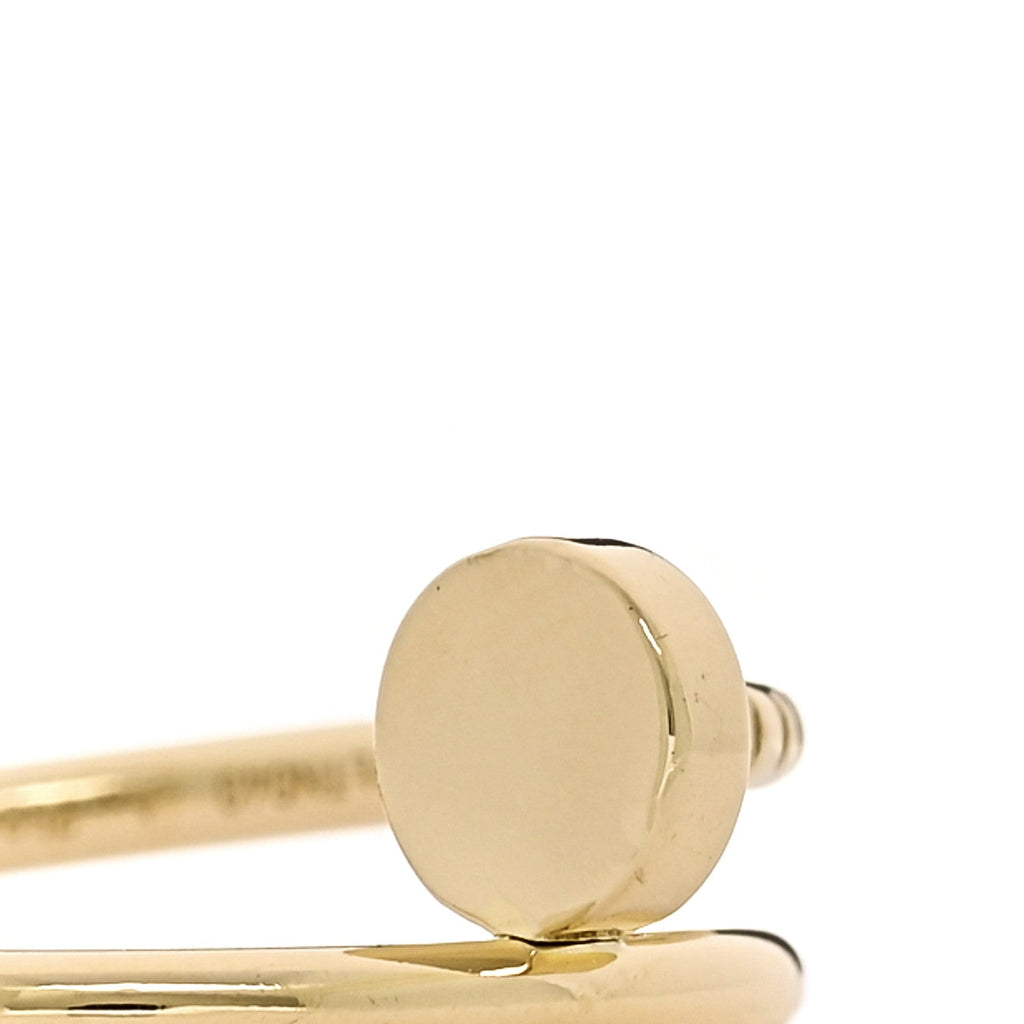 18K Yellow Gold Small Juste Un Clou Ring 53 6.5