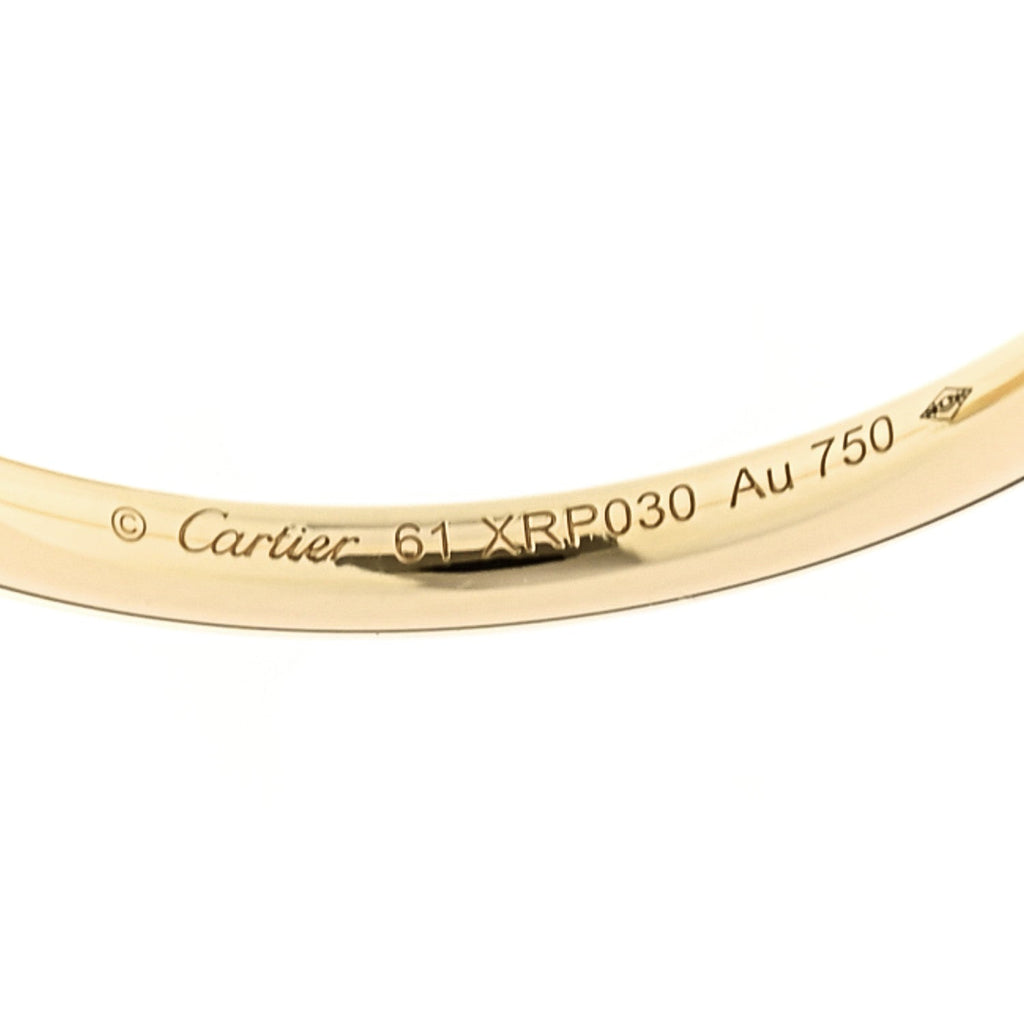 18K Yellow Gold Small Juste Un Clou Ring 61 9.5