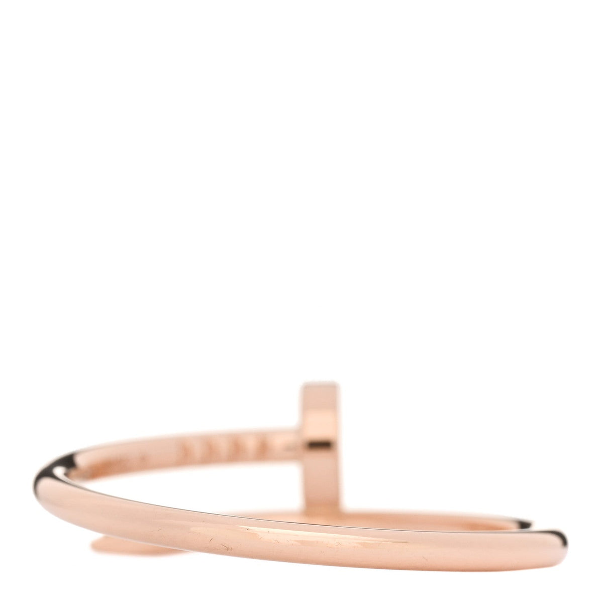 18K Pink Gold Small Juste Un Clou Ring 62 10