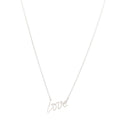 Sterling Silver Paloma Picasso Graffiti Love Pendant Necklace