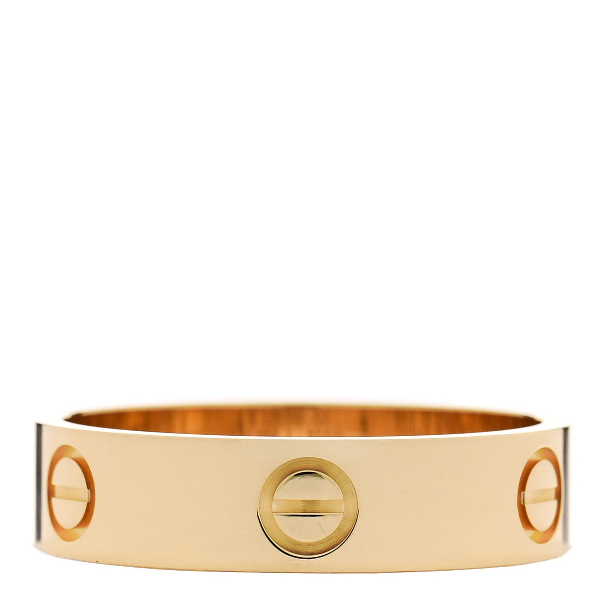 18K Yellow Gold 5.5mm LOVE Ring 63 10.5
