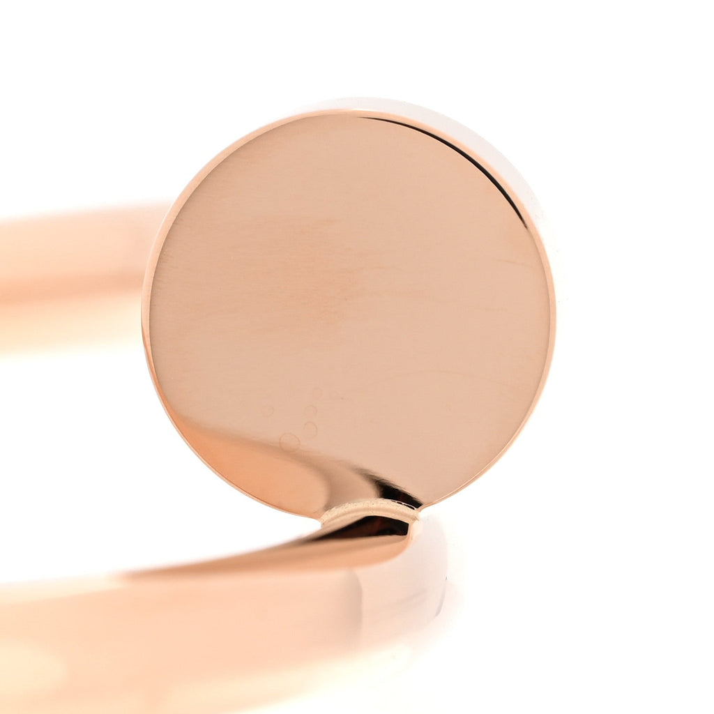 18K Pink Gold Large Juste Un Clou Bracelet 18