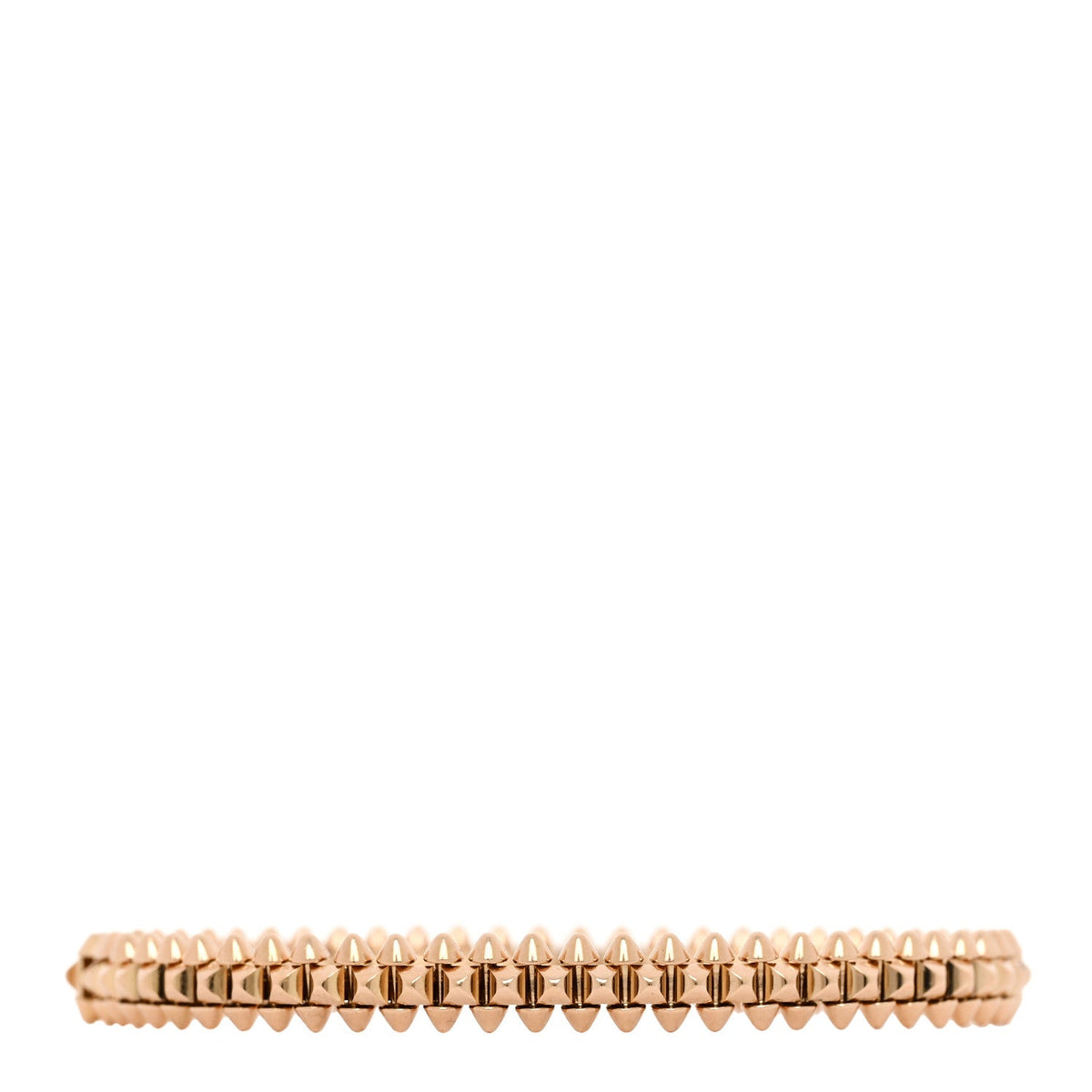 18K Pink Gold Small Clash De Cartier Bracelet 16