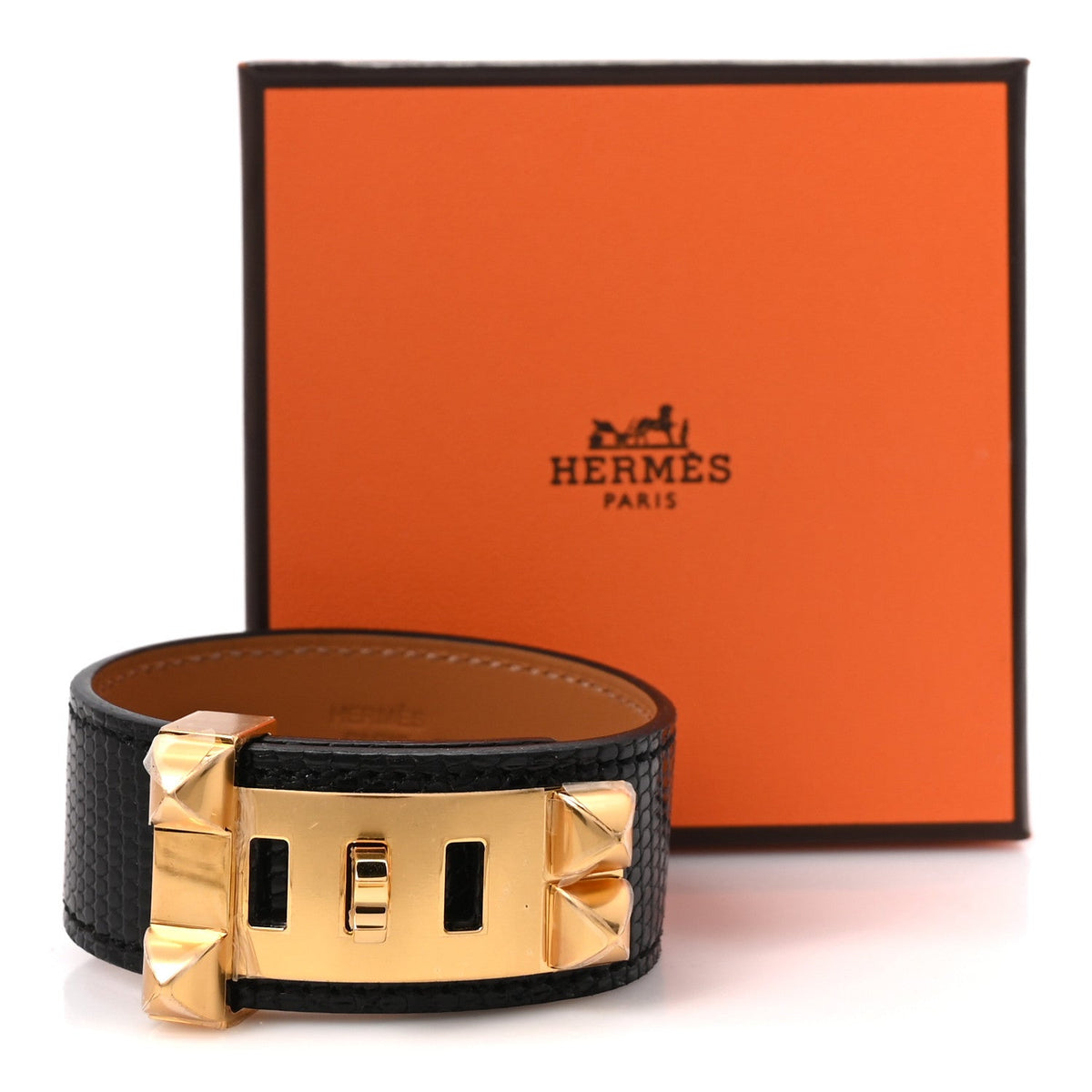 Lizard Collier de Chien CDC 24 Bracelet T3 Black