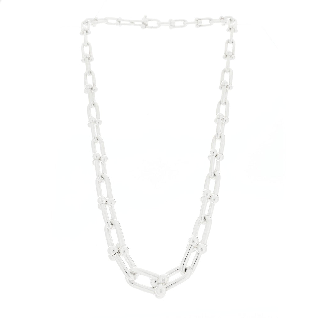 Sterling Silver HardWear Graduated Link Necklace