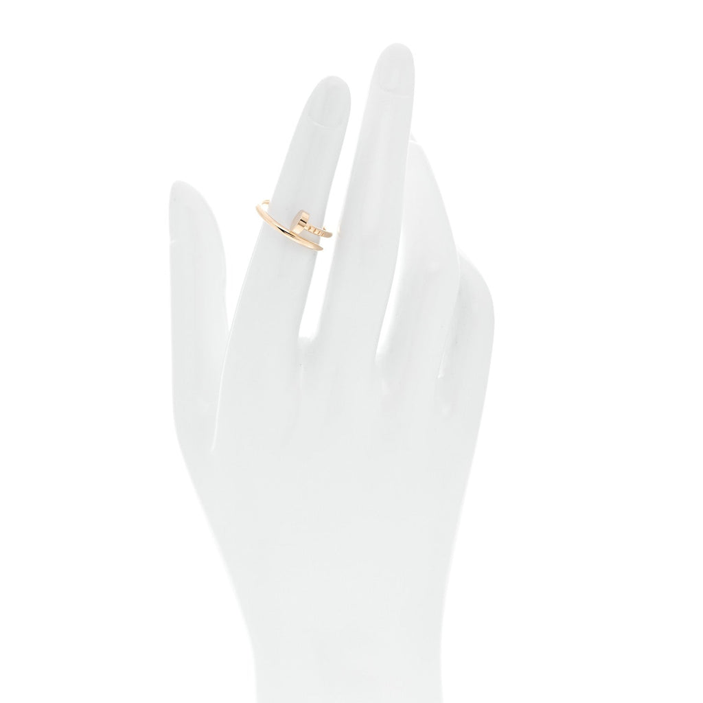 18K Yellow Gold Small Juste Un Clou Ring 50 5.25