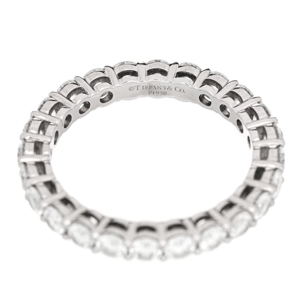 Platinum Diamond 3mm Forever Eternity Band Ring 56 7.5