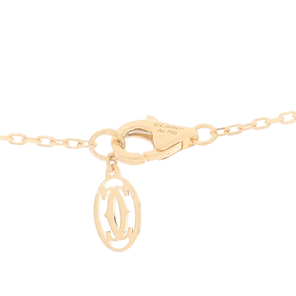 18K Yellow Gold Diamond Juste Un Clou Pendant Necklace