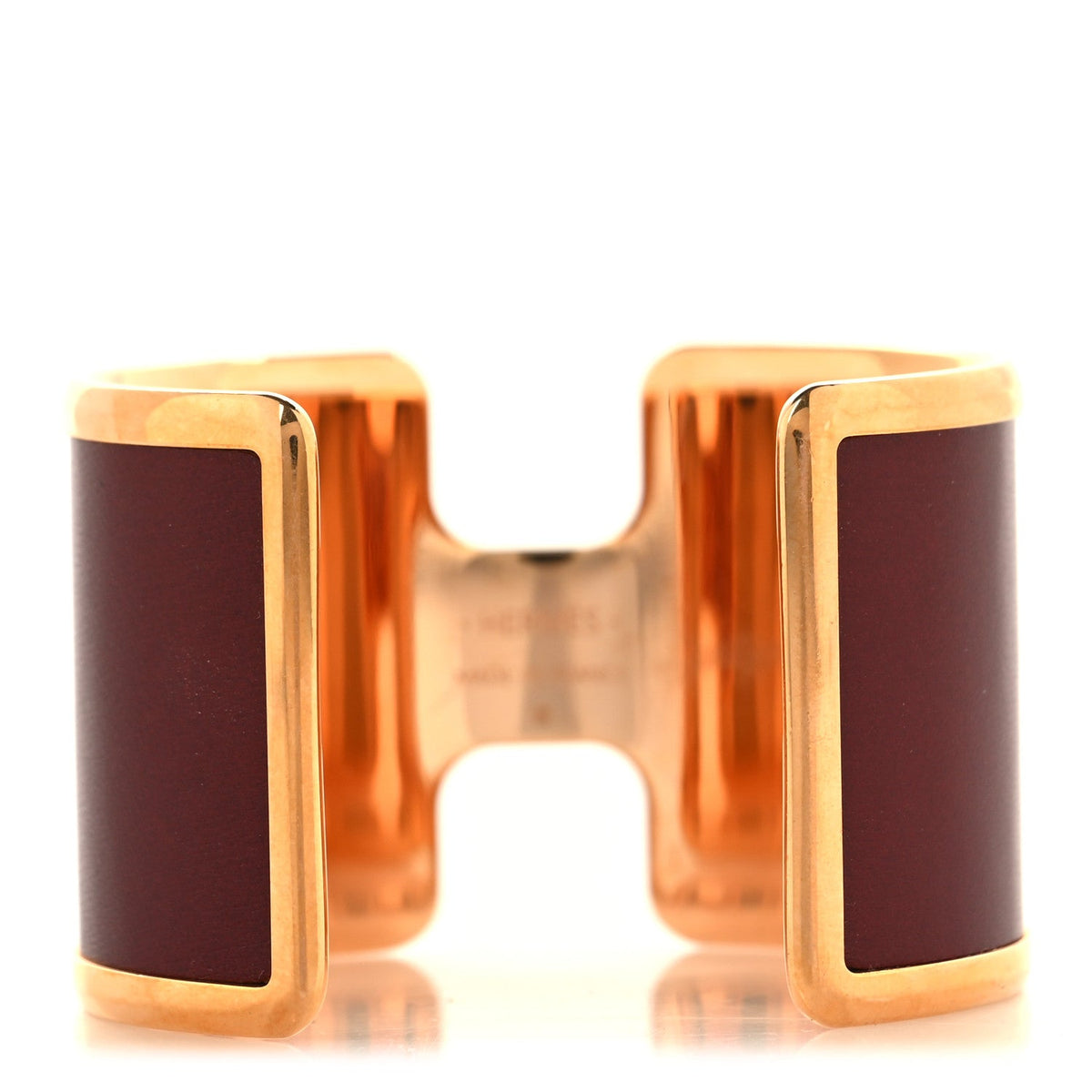 Box Olympe Cuff Bracelet Rouge H