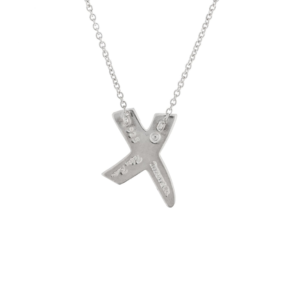 Sterling Silver Paloma Picasso Graffiti X Pendant Necklace