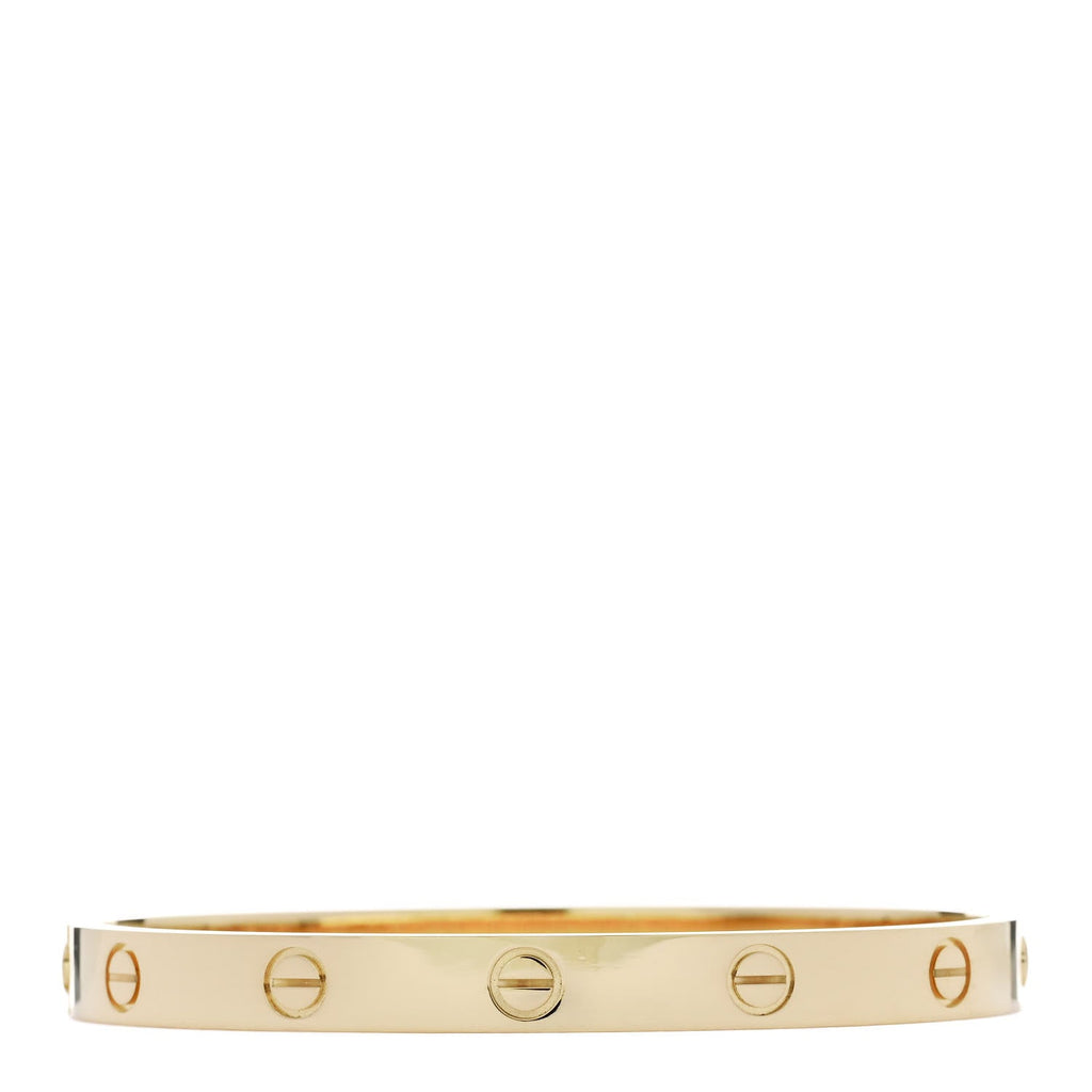 18K Yellow Gold LOVE Bracelet 17