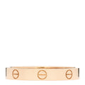 18K Yellow Gold 3.5mm LOVE Wedding Band Ring 66 11.5