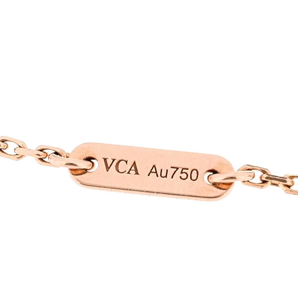 18K Rose Gold Sweet Alhambra Bracelet