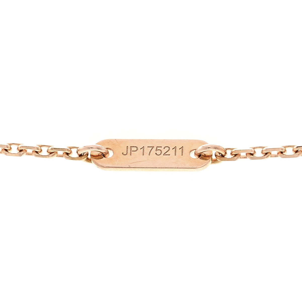 18K Rose Gold Sweet Alhambra Pendant Necklace