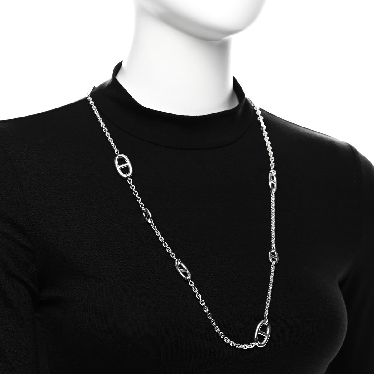 Sterling Silver Farandole Necklace 80
