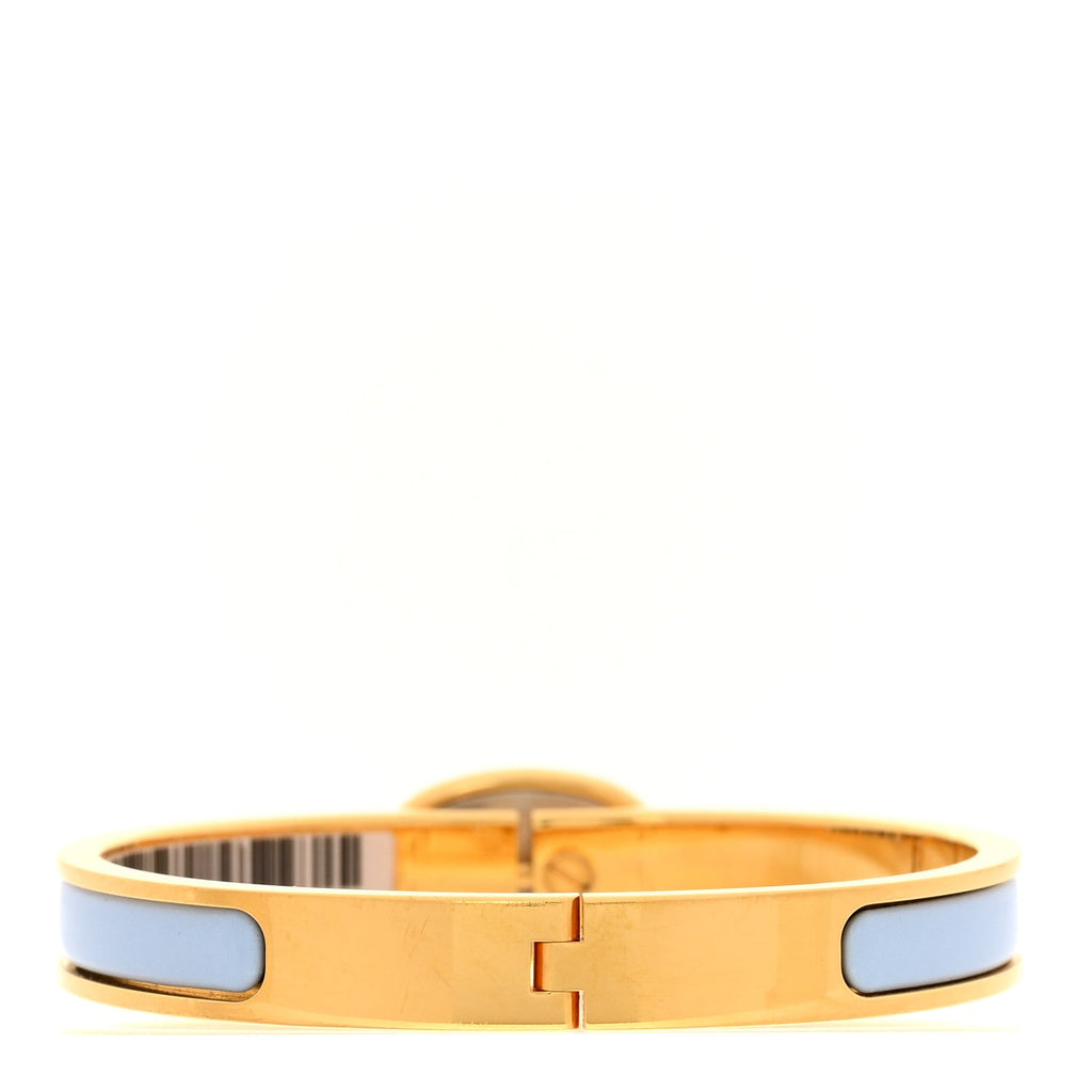 Enamel Mini Clic Chaine d'Ancre Bracelet PM Bleu Ciel