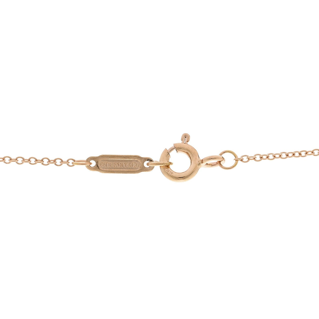 18K Rose Gold 1837 Interlocking Circles Pendant Necklace