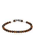 Sterling Silver Tiger Eye 6mm Spiritual Beads Bracelet