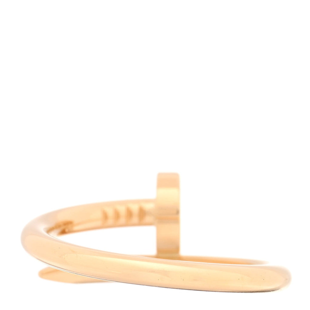 18K Yellow Gold Juste Un Clou Ring 58 8.25