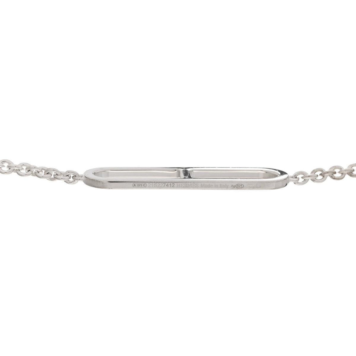 Sterling Silver Ever Chaine d'Ancre Long Lariat Necklace