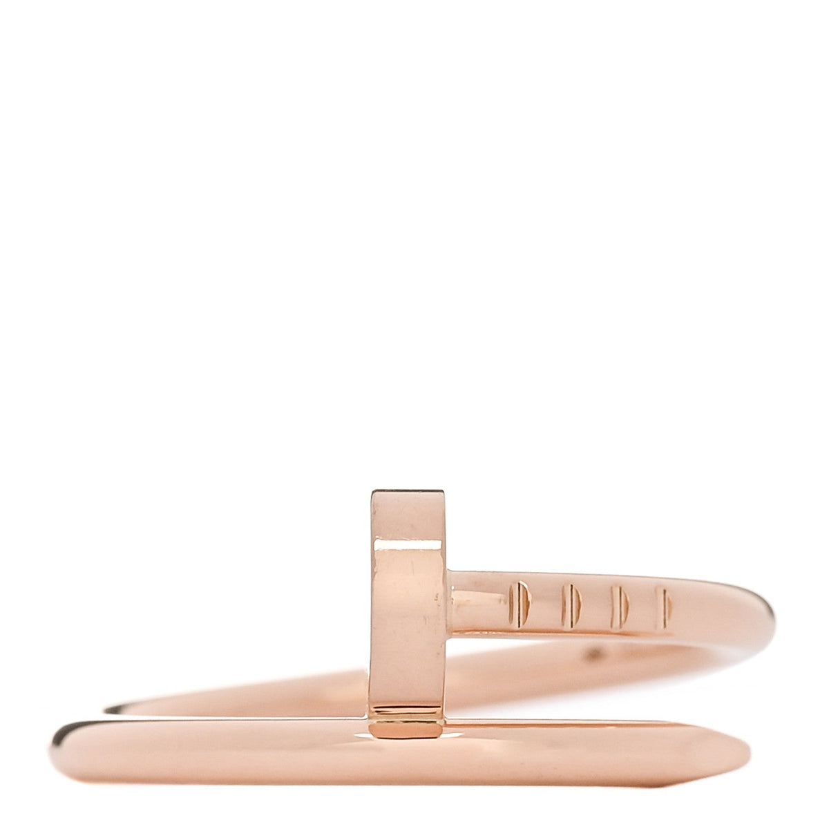 18K Pink Gold Small Juste Un Clou Ring 49 5
