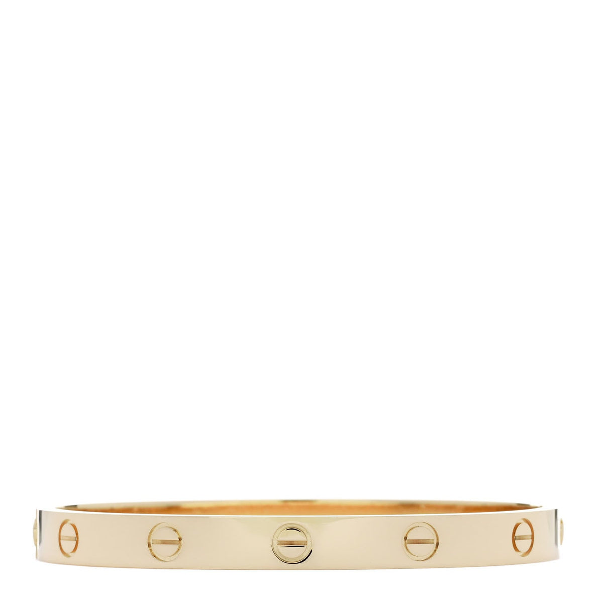 18K Yellow Gold LOVE Bracelet 17